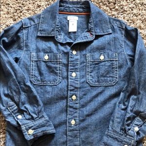 Carters size 4 denim shirt